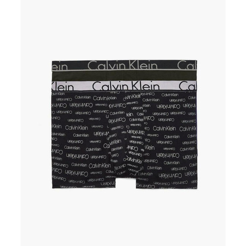 Calvin Klein Underwear - TRUNK 2PK Noir - Boxer homme noir