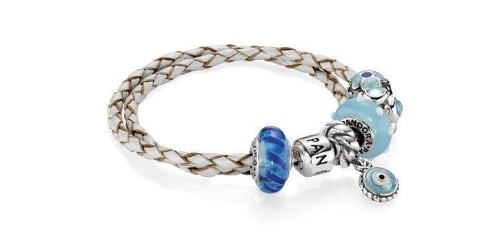 Bracelet Pandora Bleu : Inspirations sur Lookeor