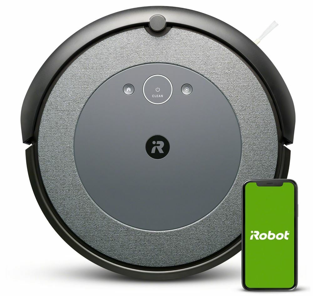 Aspirateur-robot-Irobot-Roomba-I3-Noir-et-Gris