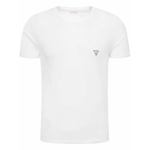 Guess Underwear - Tee shirt col rond - Blanc Guess Underwear Blanc - Promotions Mode HOMME