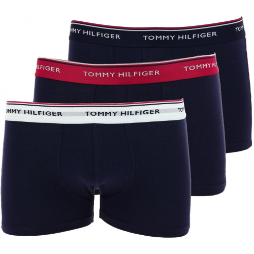 Tommy Hilfiger Underwear - LOT DE 3 BOXERS COTON - Siglé Tommy Hilfiger Nuit - Promotions Cadeaux HOMME