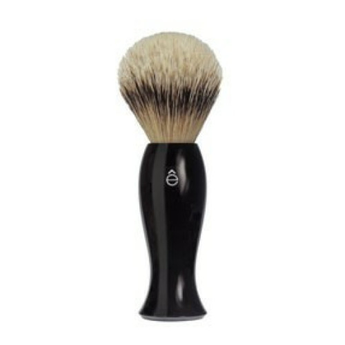 E Shave - Blaireau Silvertip Noir - Produit de rasage e shave