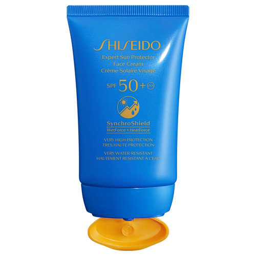 Shiseido - Crème Solaire Visage Shiseido SYNCHROSHIELD SPF50 + - Crème Solaire Visage HOMME Shiseido