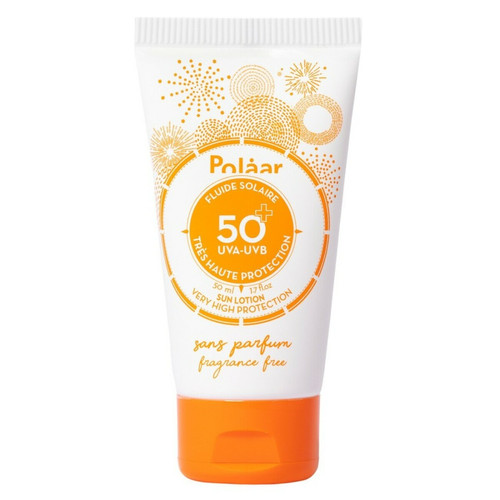 Polaar - Fluide Solaire Visage Spf 50+ - Cosmetique homme polaar