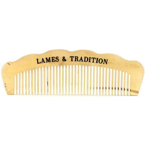 Lames & Tradition - Peigne En Corne Gravé - Cheveux & Barbe - Rasage homme