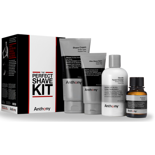 Anthony - The Perfect Shave Kit - Coffret Complet Rasage - Promotions Cadeaux HOMME