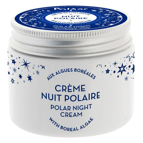Polaar - Crème Revitalisante Nuit Polaire Aux Algues Boréales - Soin visage homme peau sensible