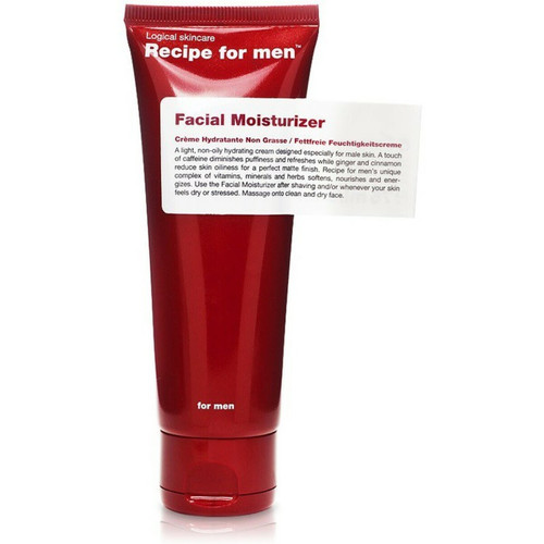 Recipe For Men - Gel Hydratant Matifiant - Hydrate Sans Faire Briller - Creme visage homme