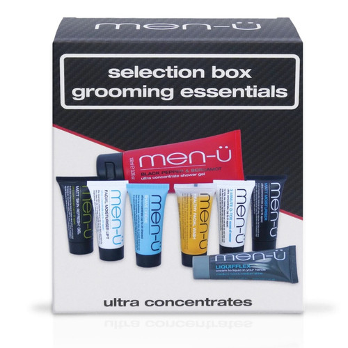 Men-ü - Kit La Selection Essentiel - Selection Box Grooming Essentials - Coffret rasage homme