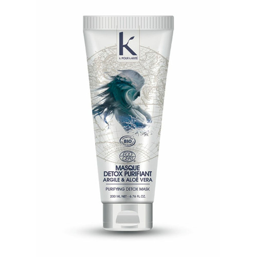 K Pour Karite - Masque Détox - Purifiant Cheveux Et Cuir Chevelu - Apres shampoing cheveux homme