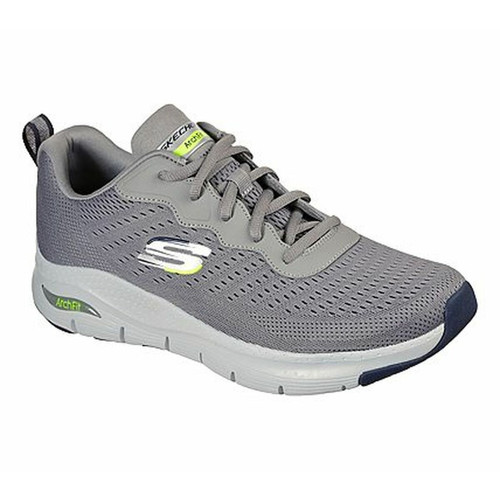 Skechers - Baskets ARCH FIT - INFINITY COOL gris - Promotions Mode HOMME