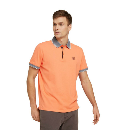 Tom Tailor - Polo uni - Promotions Mode HOMME