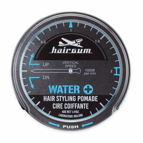 Hairgum - Cire Coiffante Water +  - Fixation Extra Forte - Cire cheveux homme