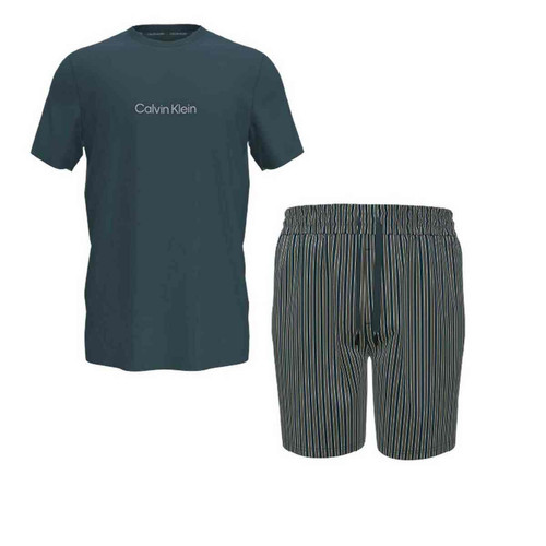 Calvin Klein Underwear - Ensemble pyjama t-shirt à manches courtes et short - Sous-Vêtements HOMME Calvin Klein Underwear