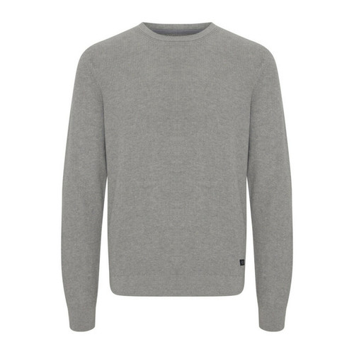 Blend - Pull manches longues gris homme - Promotions Mode HOMME