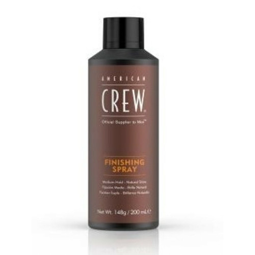 American Crew - Laque Spray de finition cheveux homme Tenue moyenne & Brillance naturelle 200 ml - Produit coiffant homme