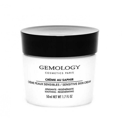 Gemology - Crème Visage Au Saphir - Apaisante Et Régénérante - Soin visage homme peau sensible