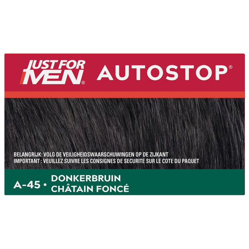 Autostop Châtain Foncé - Coloration Cheveux Homme Just for Men