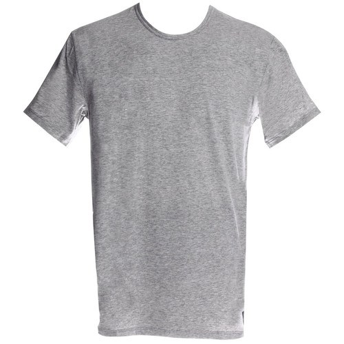 Calvin Klein Underwear - T-SHIRT COL ROND CREW – coton Gris - T shirt gris homme