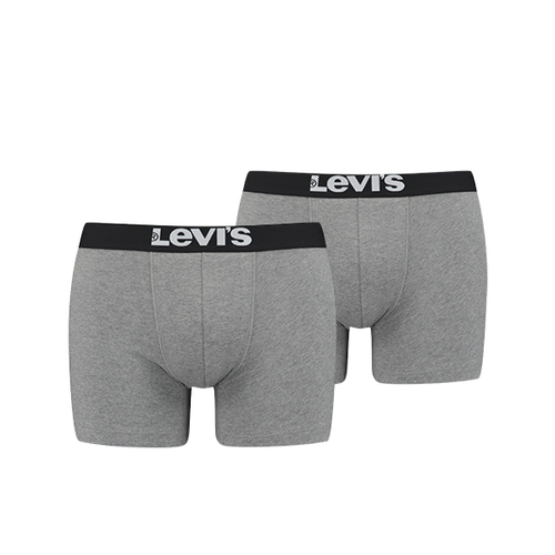 Levi's Underwear - Lot de 2 boxers - gris  - Promotions Mode HOMME