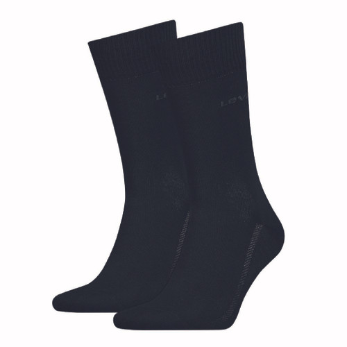 Levi's Underwear - Lot de 2 chaussettes noir Noir - Promos cosmétique et maroquinerie