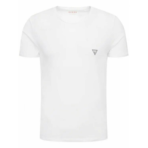 Guess Underwear - Tee shirt col rond - Blanc Guess Underwear Blanc - Promotions Mode HOMME