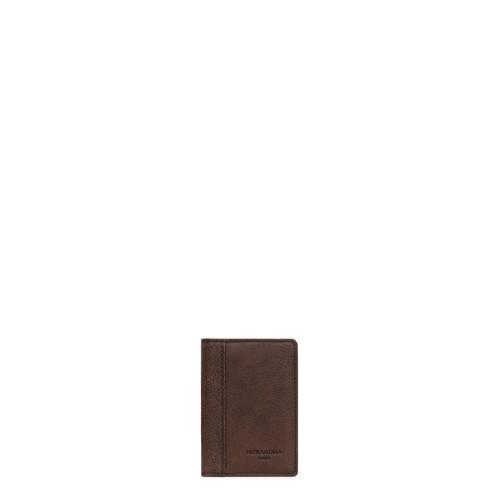 Hexagona - Porte-cartes - 1 volet - Cuir de vachette - Porte cartes portefeuille homme
