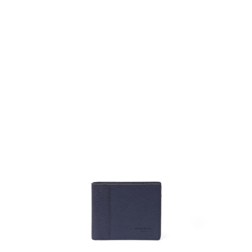 Hexagona - Portefeuille italien Stop RFID Cuir DANDY Marine Sven - Porte carte cuir homme