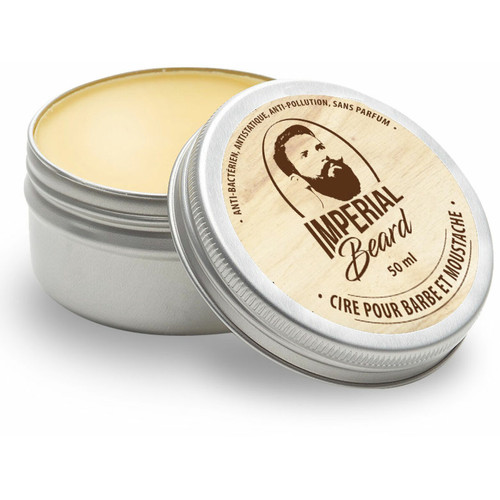 Imperial Beard - Cire Pour Barbe & Moustache - Nourrit Et Façonne - Produits d'Entretien pour Barbe