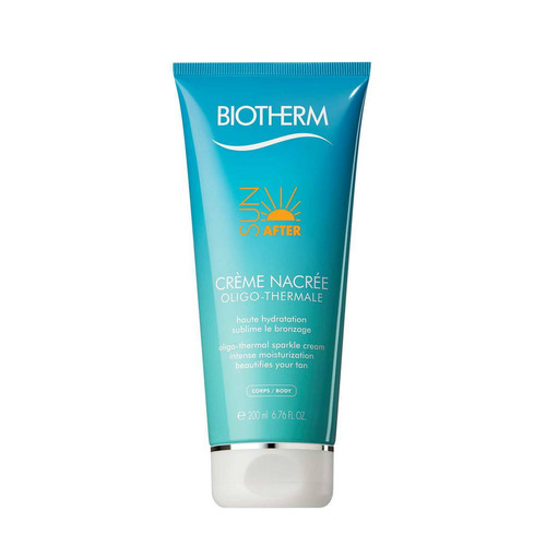 Biotherm - Crème Nacrée Hydratante & Sublimatrice - Crème Oligo-Thermale - Soin visage homme peau sensible