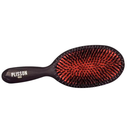 Plisson - Brosse Noire En Poils De Sanglier Et Nylon Grand Modèle - Brosse & brosse à barbe HOMME Plisson