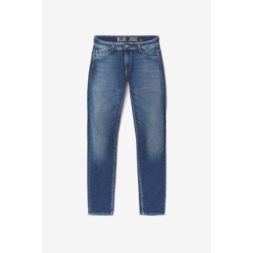 Jeans ajusté BLUE JOGG 700/11, longueur 34 bleu en coton Aiden Le Temps des Cerises