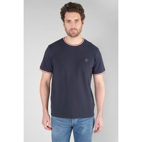 Tee-Shirt Homme ABOT bleu en coton