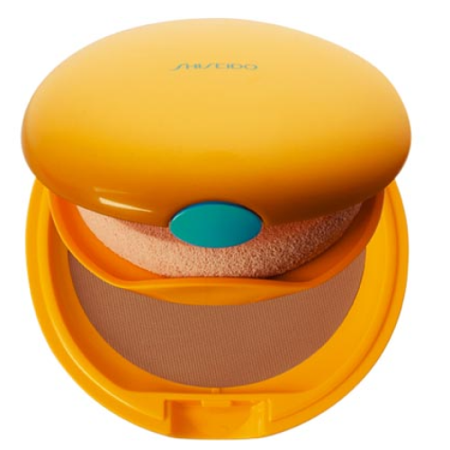 Shiseido - Fond de Teint Compact Bronzant SPF 6 Miel - Creme solaire homme corps