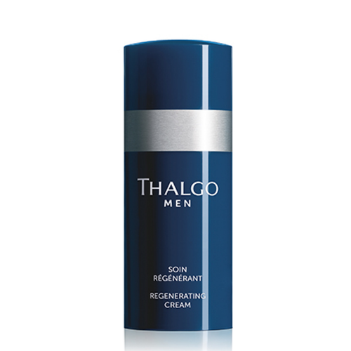 Thalgo Men - Soin Régénérant Anti-Rides A L'algue Bleue Vitale - Creme peau seche visage homme
