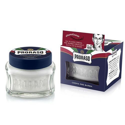 Proraso - Crème Avant Rasage Bleu Proraso 100ml - Proraso rasage