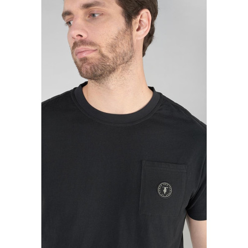 T-shirt Clost noir en coton