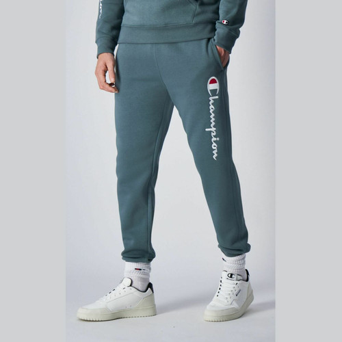 Champion - Pantalon en polycoton gris pour homme - Promos cosmétique et maroquinerie