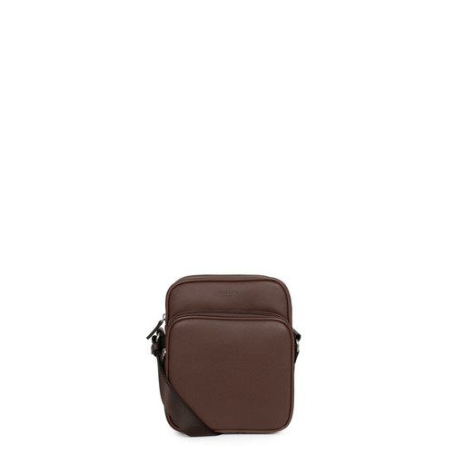 Hexagona - Sacoche Cuir CONFORT Chocolat Chase - Besace cuir homme