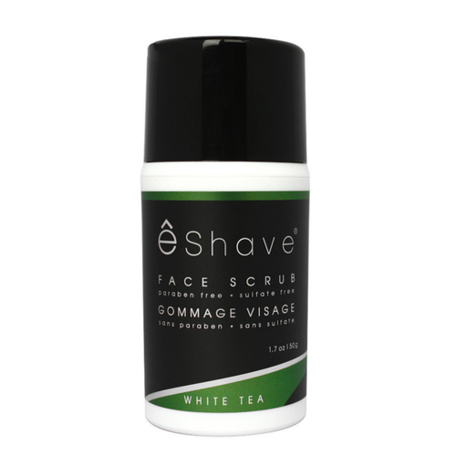 E Shave - Face Scrub - Exfoliant Visage Thé Blanc - Produit de rasage e shave