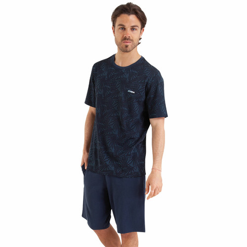 Athéna - Pyjama court homme Easy Print - Promotions Mode HOMME