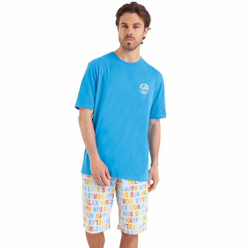 Athéna - Pyjama court homme Happy Summer - Promotions Mode HOMME