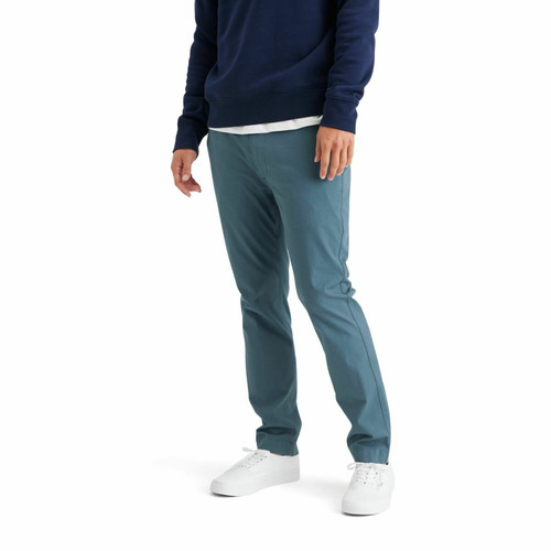 Dockers - Pantalon chino skinny California bleu canard - Promotions Mode HOMME