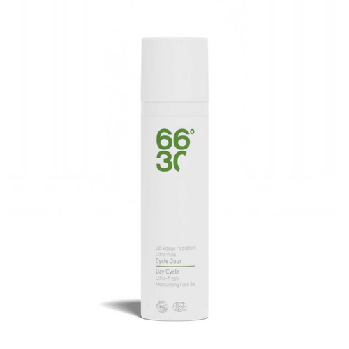 66°30 - Gel Hydratant Ultra Frais Cycle Jour - Peaux Mixtes A Grasses - Meilleurs soins visages hommes