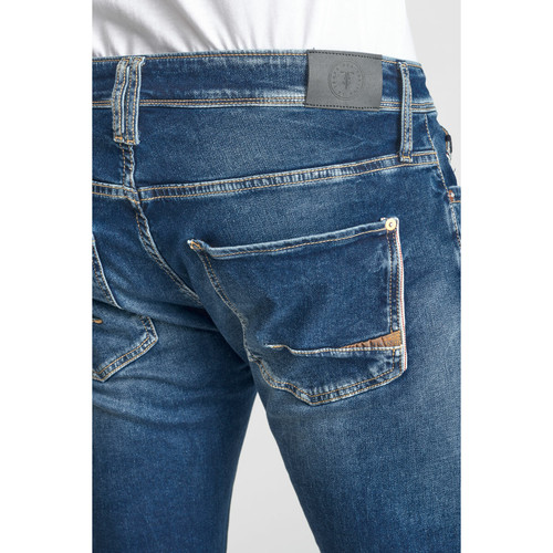 Jeans ajusté BLUE JOGG 700/11, longueur 34 bleu en coton Alex