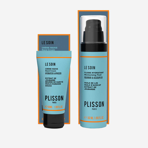 Plisson - Duo En Douceur (Fluide Hydratant & Crème Mains) - Nouveautés Soins HOMME