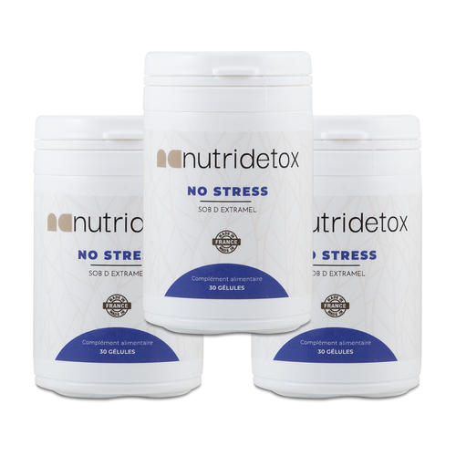 Nutridetox - No Stress - x3 - Produits bien etre relaxation