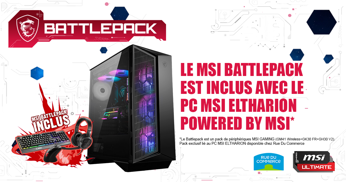 Battlepack MSI offert