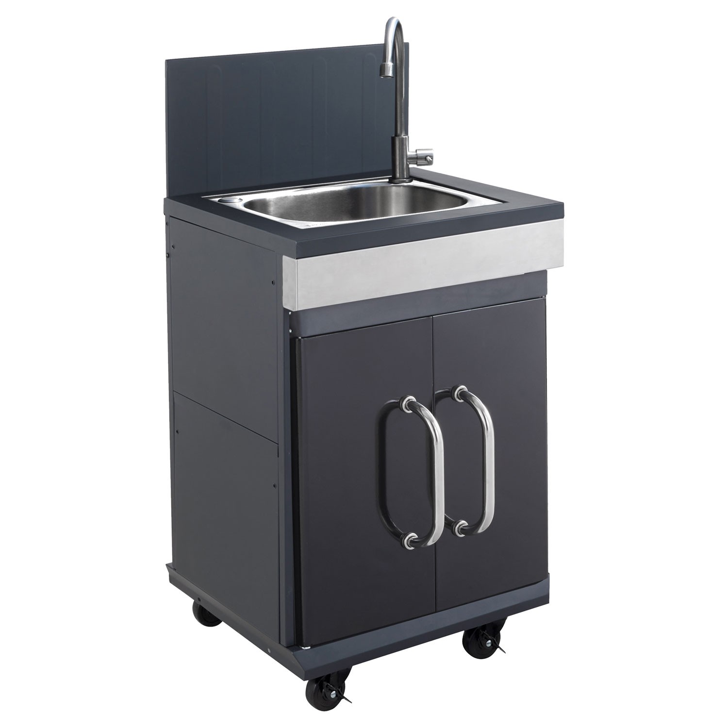 Evier integrale aux barbecues