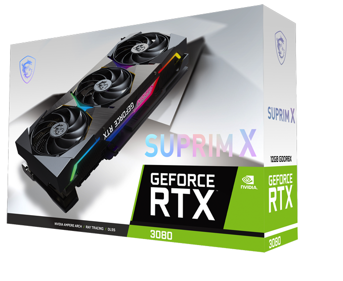 GeForce RTX 3080 SUPRIM X - 12G LHR